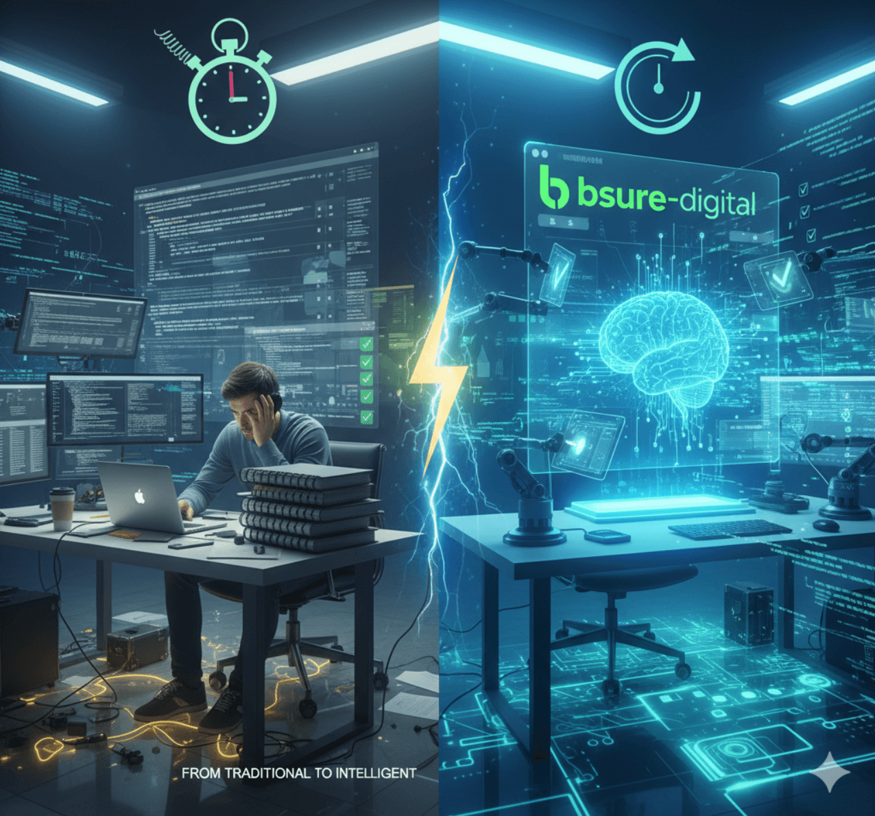 Traditional Engineering vs AI-Driven Engineering